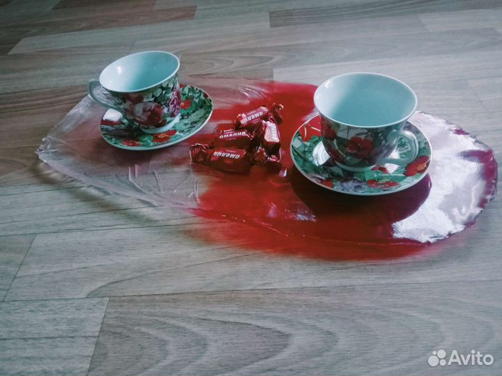 Посуда из эпоксидной смолы