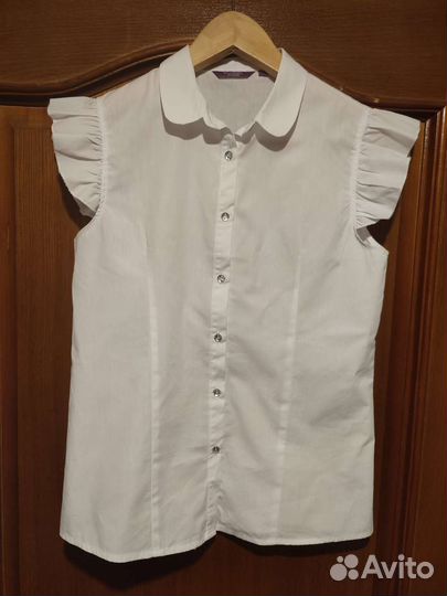 Блузка школьная, рост 158- 164