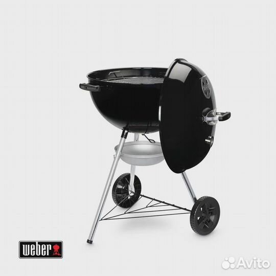 Угольный гриль weber classic kettle 57 см черный