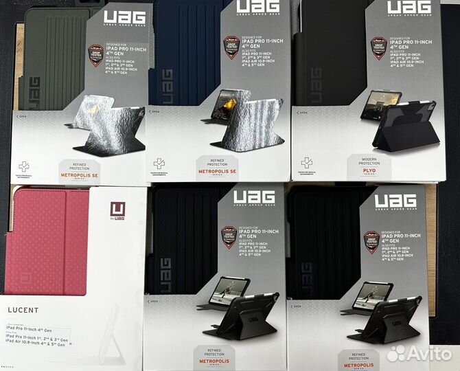 Оригинальные чехлы Uag для iPad Pro/Air 11'