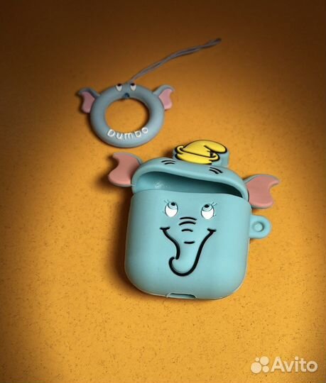 Чехол на AirPods 2 слонёнок