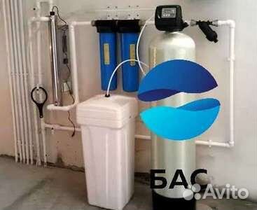 Очистка воды из скважины для коттеджа умягчения