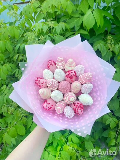 Клубника в шоколаде.Сдадкий букет