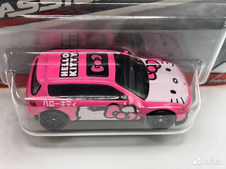 Hot Wheels Premium Honda Civic Eg (Hello Kitty)