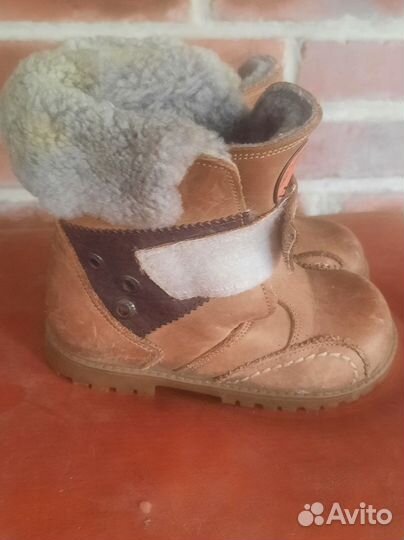 Ботинки детские ортопедические зимние