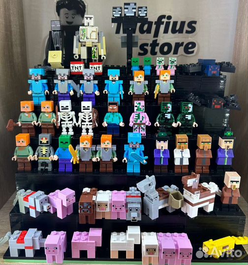 Лего Майнкрафт минифигурки