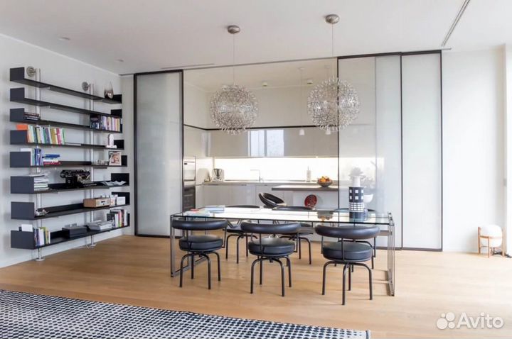 Перегородки раздвижные (складные лофт)