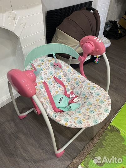 Детские электронные качели