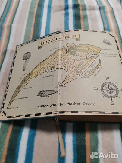 Книга Таинственный остров на немецком языке