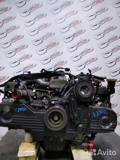 Двигатель subaru EJ202 forester legacy BE5 BH5 SF5 SG5 sohc EGR 4WD 10100BK020 F2096-B527430