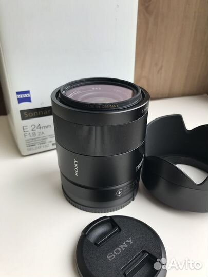 Объектив sony SEL Sonnar E 1,8/24 ZA T*
