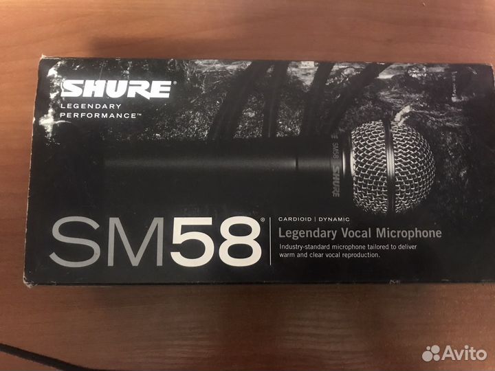Микрофон shure sm58 LCE (мехика)