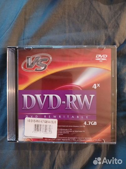 Болванка dvd-rw