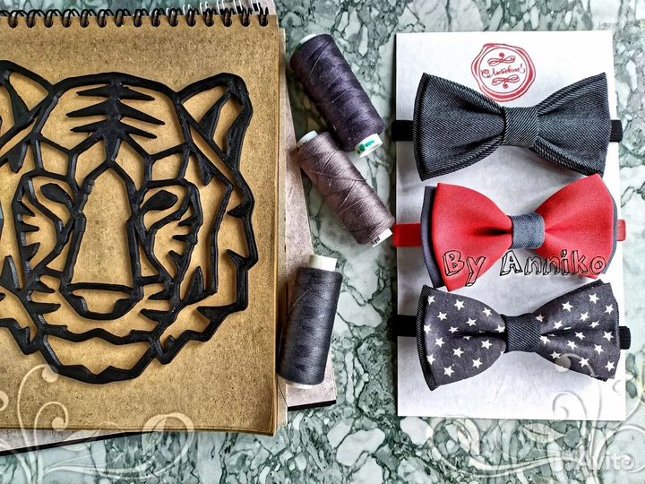 Галстук-бабочка детская