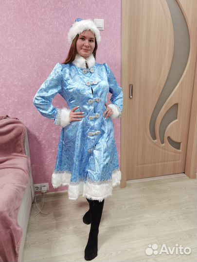 Костюм Снегурочки взрослый