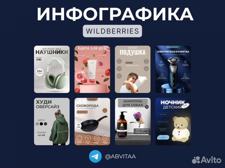 Инфографика для маркетплейсов