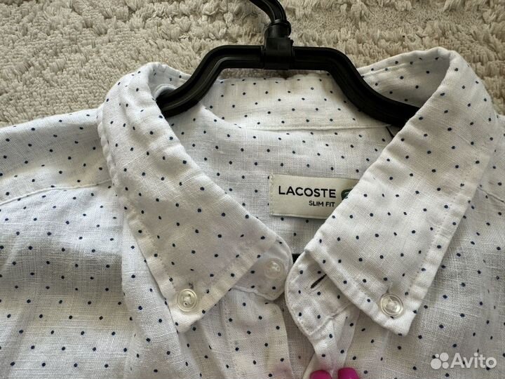 Рубашка Lacoste льняная