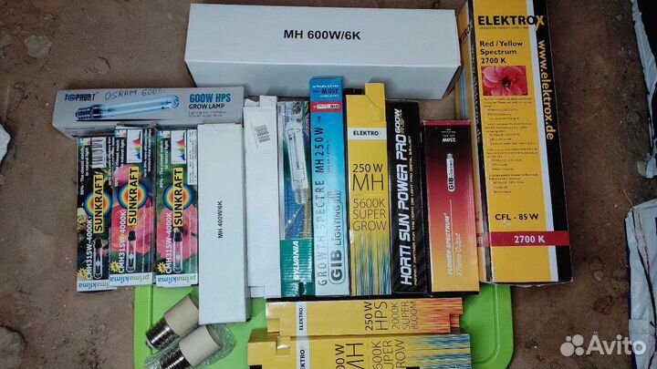 Лампы днат, мгл, эсл, CMH