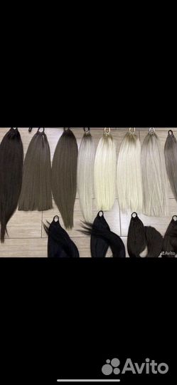 Хвост на резинке/ накладной хвост / шиньен