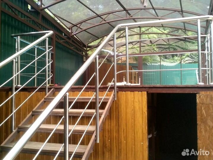 Перила из нержавеющей стали