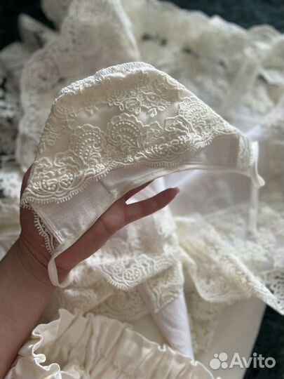 Конверт на выписку кружевной