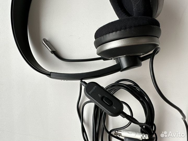 Наушники с микрофоном для пк Philips