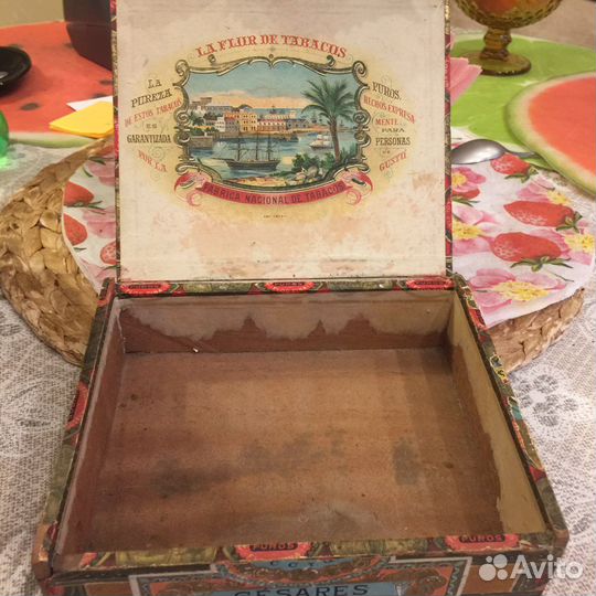 Коробка из под сигар,табока