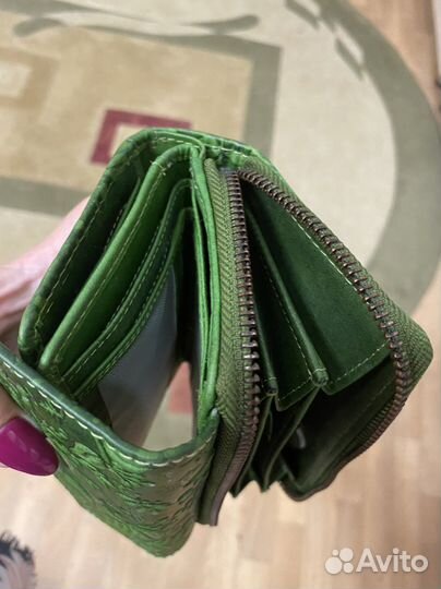 Кошелек натуральная кожа