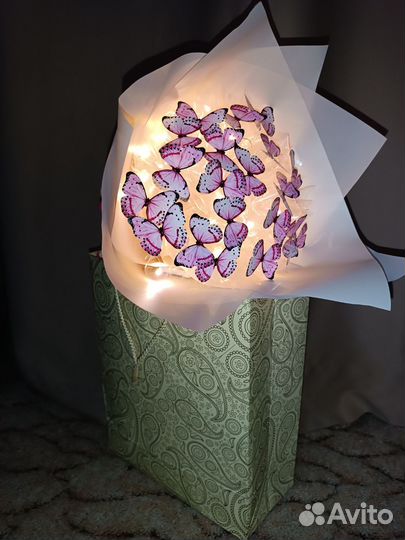 Букет из бабочек