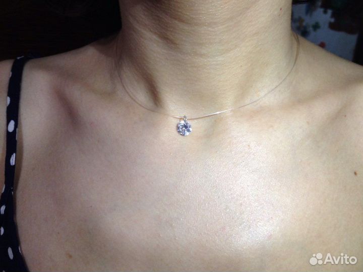 Чокер на леске