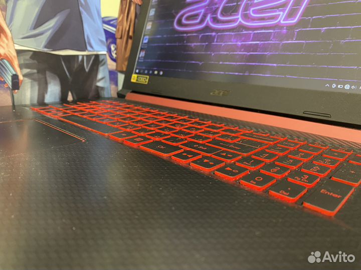 Игровой Ноутбук Acer Nitro Ryzen 5/Rx560x/SSD/8gb
