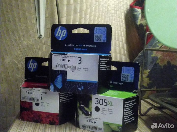 Картридж для принтера hp 305, 123, 46