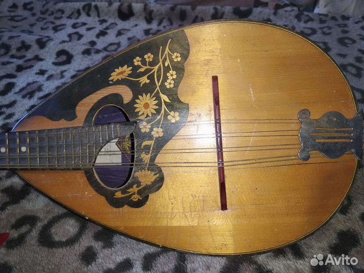 Мандолина фабрика Луначарского 1954 год
