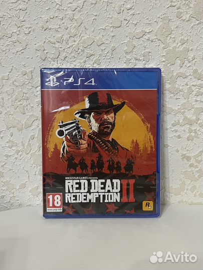 Игра Red Dead Redemption 2 PS4 (новый диск)