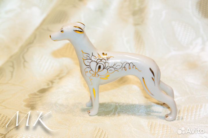 Уиппет - статуэтка из фарфора