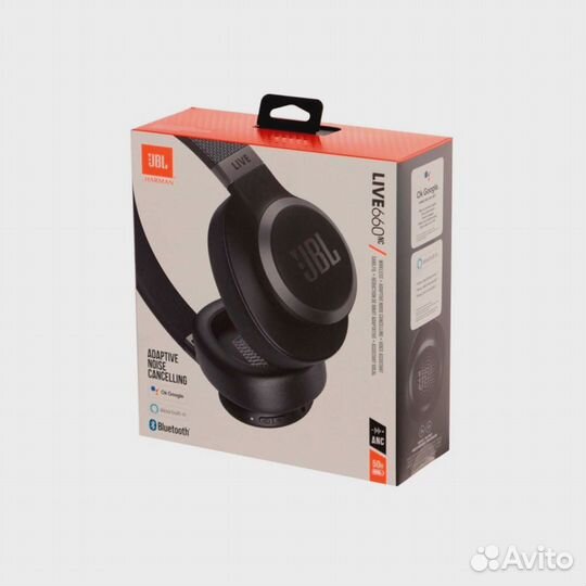 Наушники JBL live 660NC black (live660ncblk)