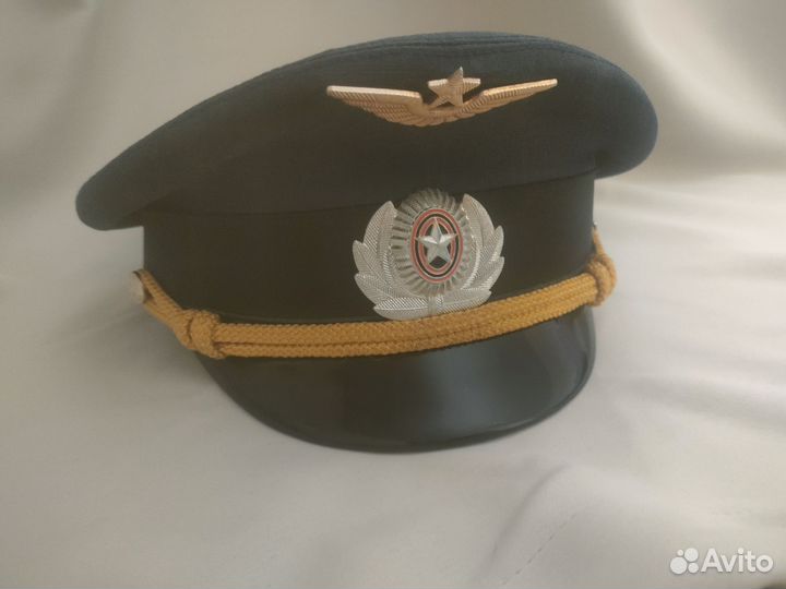 Фуражка офисная зелёная / синяя рвсн / вкс