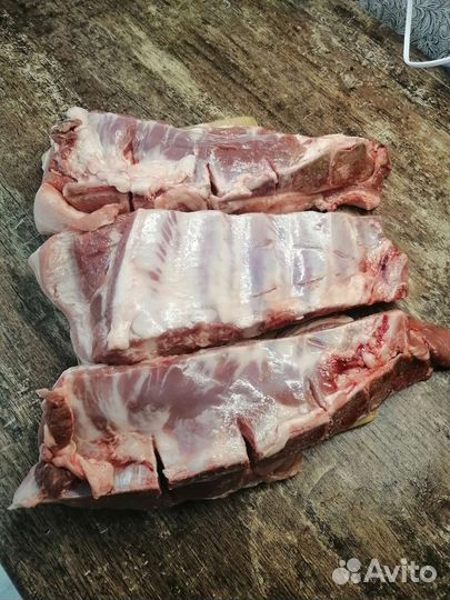 Ребра свиные с мясом и жирком