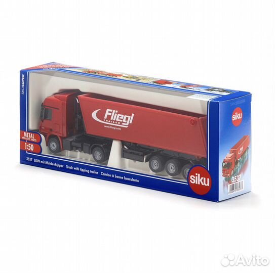 Siku 3537 Тягач Mercedes Actros с кузовом