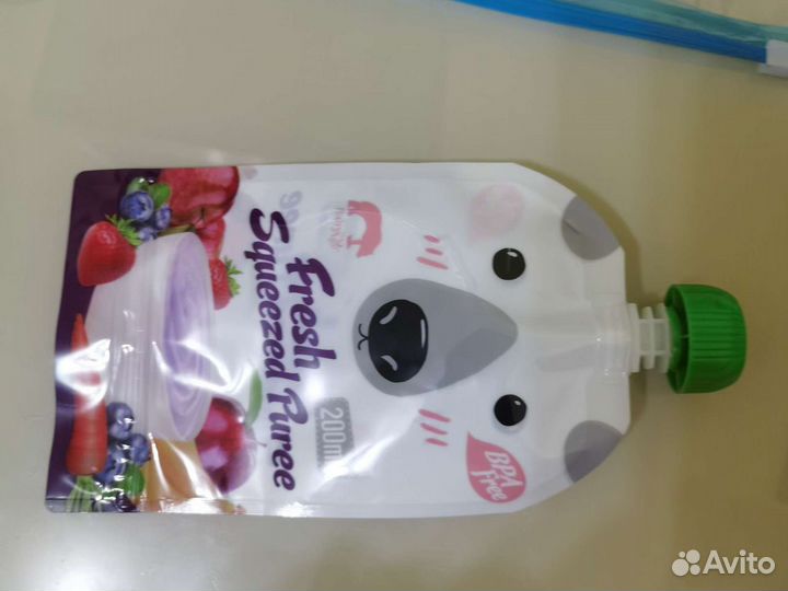 Многоразовые пакеты для пюре