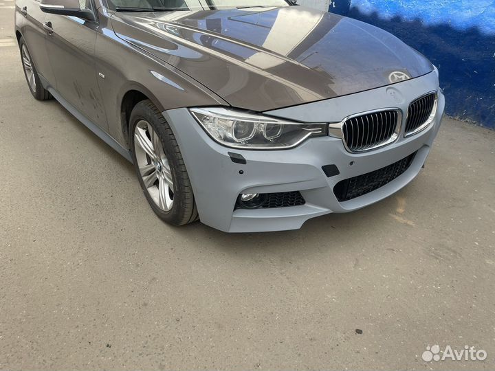 Передний бампер для BMW F30 М пакет в сборе