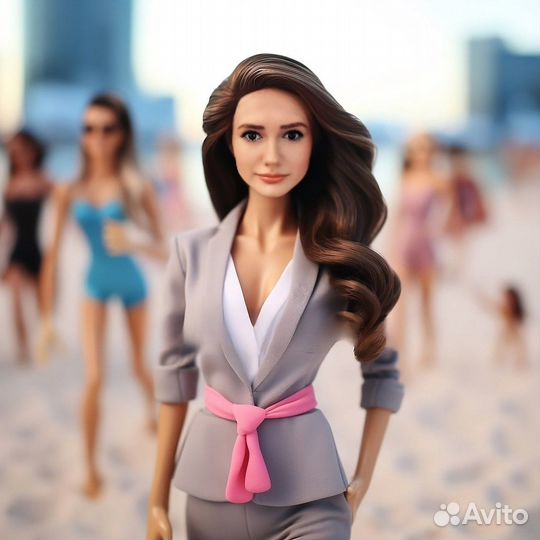 Аватарка в стиле barbie и ken барби кен