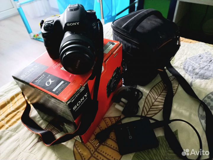 Зеркальный фотоаппарат Sony Alpha SLT-A58