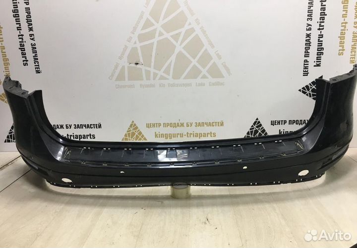 Бампер задний Volkswagen Touareg 2 дорест 10-14 Oem 7P6807421B