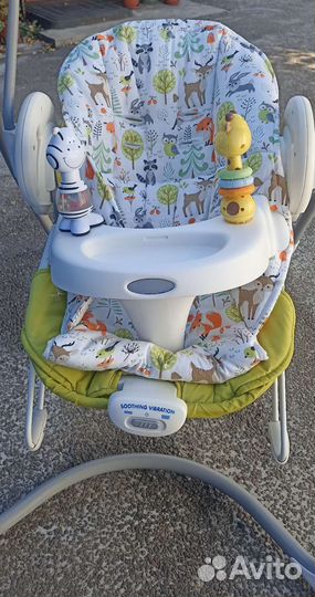 Детские качели шезлонг