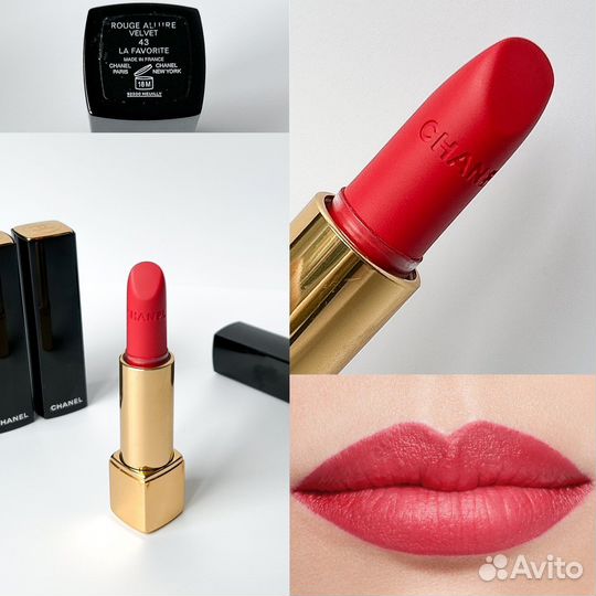 Помада chanel rouge allure velvet