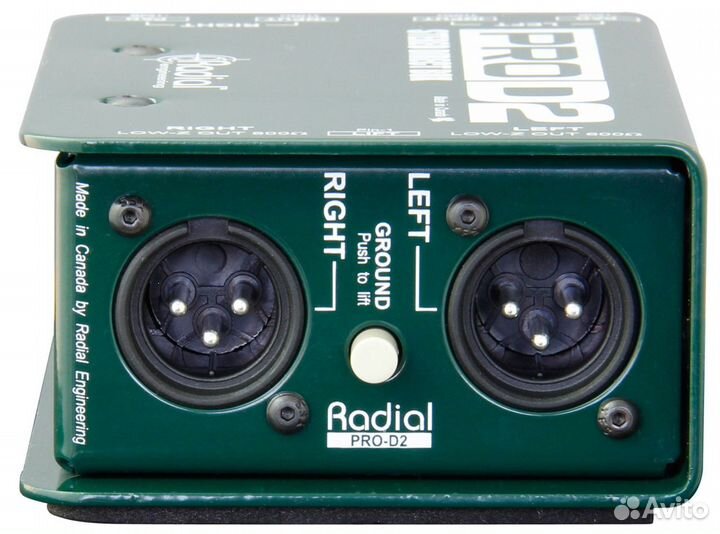 Radial ProD2 двухканальный дибокс