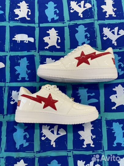 Кроссовки A bathing ape bape sta shark новые