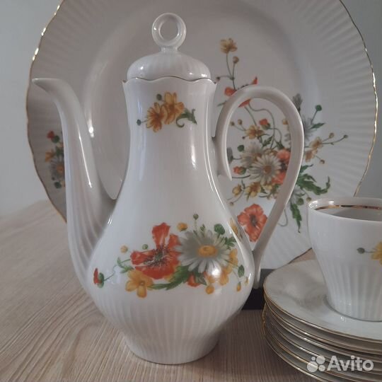 Кофейный сервиз Германия Илменау