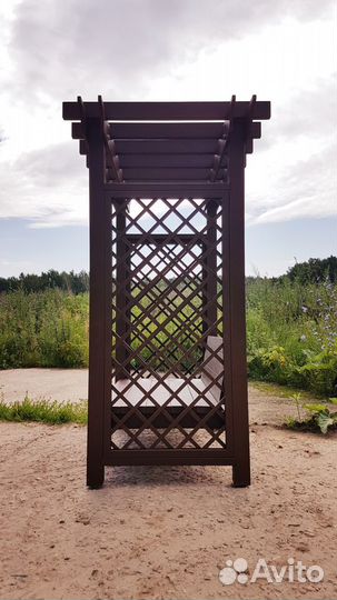 Пергола деревянная